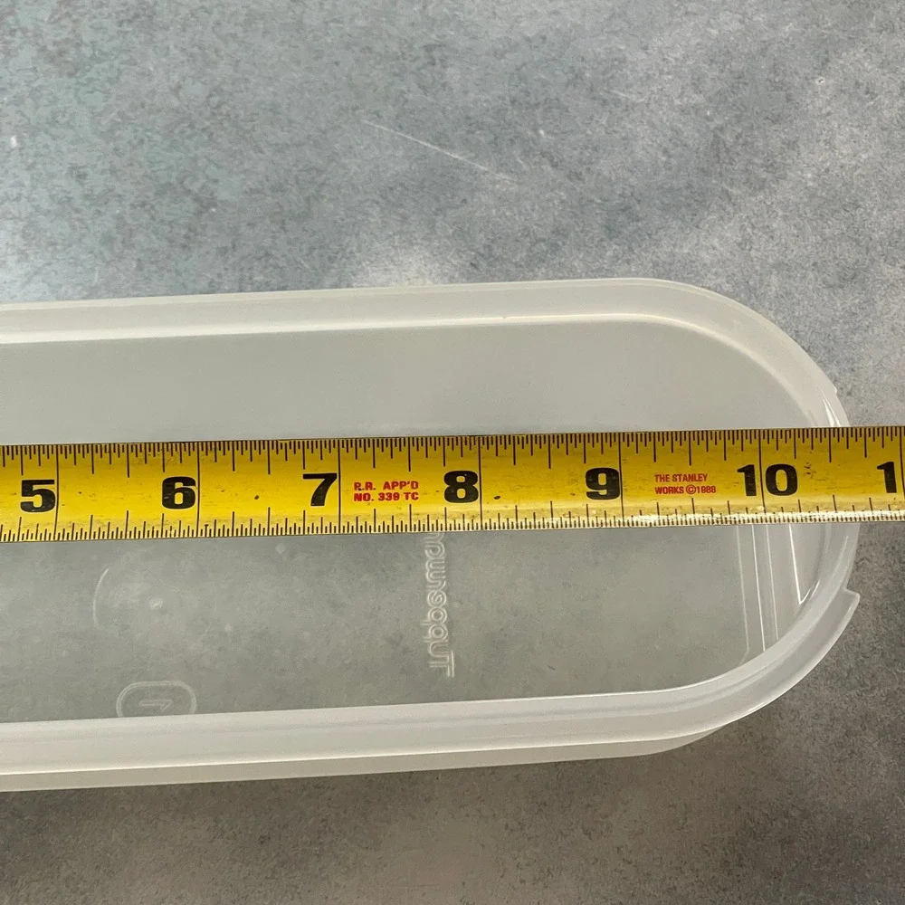 Vintage Tupperware #1 Modular Mates Ovals with Green Seals/Lids